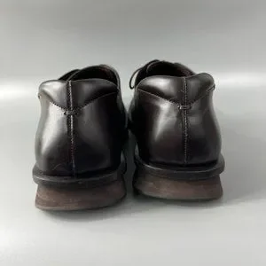 100% Authentic Prada Squared-toe Brown Leather Oxford Shoes, 10 Prada | Shoes | 0 Authentic Prada Squaredtoe Brown Leather  main image 2